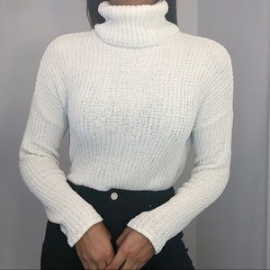 Ivy+main ribbed turtleneck sweater